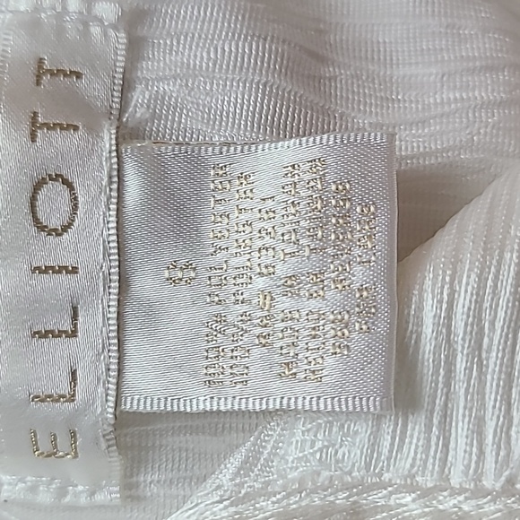 Elliott Satin Dress Shirt Button Down Size Small - Picture 6 of 7